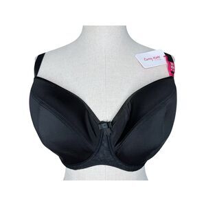 NWT Curvy Kate Daily Dream Bra sz 32HH * Balcony Balconette Black Molded Cup